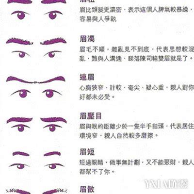 男人眉形|眉毛面相图解大全：28种眉毛类型图文详细分析！